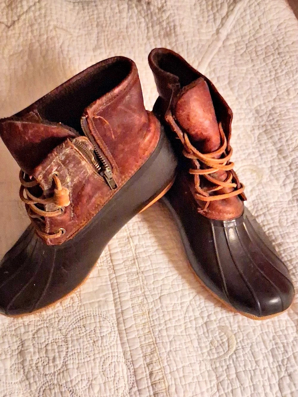 Sperry Cold Bay Chukka Boots Brown & Black US 10